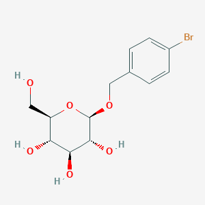 (4-Bromophenyl)methyl-beta-D-glucopyranoside