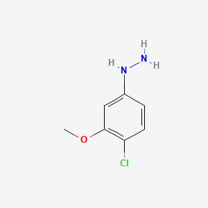 (4-Chloro-3-methoxyphenyl)hydrazine