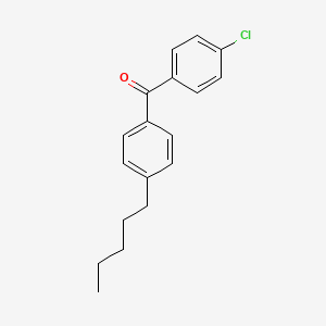 (4-Chlorophenyl)(4-pentylphenyl)methanone