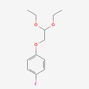 (4-Fluorophenoxy)acetaldehyde Diethyl Acetal