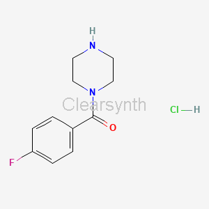 (4-Fluorophenyl)(piperazin-1-yl)methanone hydrochloride