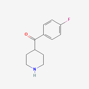 (4-Fluorophenyl)(piperidin-4-yl) methanone