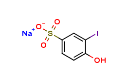 4-Hydroxy-3-iodobenzenesufonic Acid, Sodium Salt