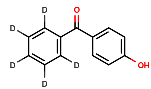 (4-Hydroxyphenyl)phenyl-d5-methanone