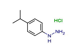 4-Isopropylphenylhydrazine, Hydrochloride