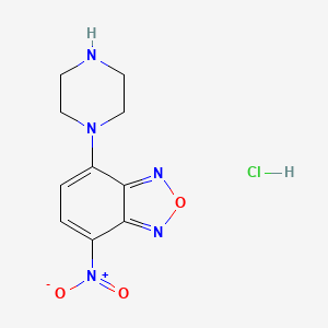 4-Nitro-7-(1-piperazinyl)-2,1,3-benzoxadiazole Hydrochloride