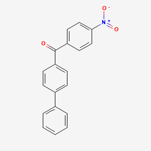(4-Nitrophenyl)-(4-phenylphenyl)methanone
