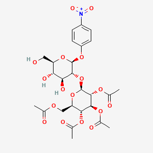 4-Nitrophenyl 2-O-(2,3,4,6-Tetra-O-acetyl-β-D-glucopyranosyl)-β-D-glucopyranoside