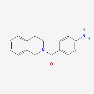 (4-aminophenyl)(3,4-dihydroisoquinolin-2(1H)-yl)methanone