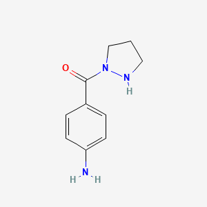 (4-aminophenyl)(tetrahydro-1H-pyrazol-1-yl)methanone