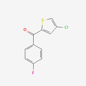 (4-chlorothiophen-2-yl)(4-fluorophenyl)methanone
