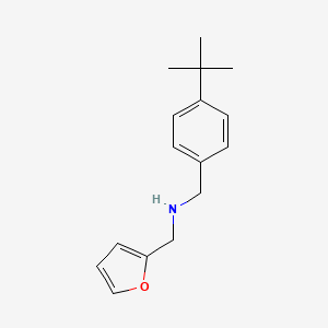 (4-tert-Butyl-benzyl)-furan-2-ylmethyl-amine