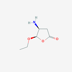 (4S. 5R)-4-Amino-5-ethoxy-dihydro-furan-2-one