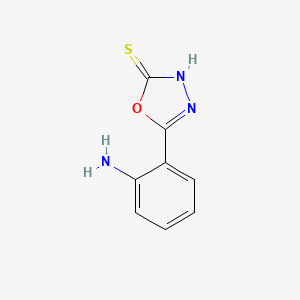 5-(2-Aminophenyl)-1,3,4-oxadiazole-2(3H)-thione