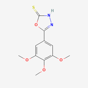 5-(3,4,5-Trimethoxy-phenyl)-[1,3,4]oxadiazole-2-thiol