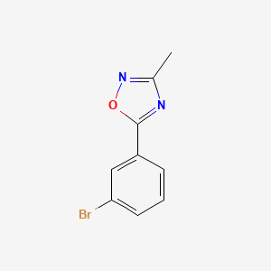 5-(3-Bromophenyl)-3-methyl-1,2,4-oxadiazole
