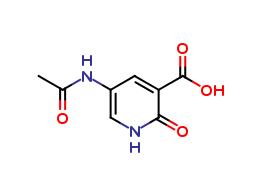 5-(Acetamido)-1,2-dihydro-2-oxo-pyridin-3-carboxylic acid; 5-Acetamido-2-hydroxy-nicotinic acid