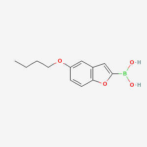 (5-Butoxybenzofuran-2-yl)boronic acid