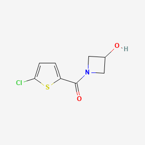 (5-Chloro-2-thienyl)(3-hydroxy-1-azetidinyl)methanone