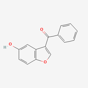 (5-Hydroxy-1-benzofuran-3-yl)(phenyl)methanone