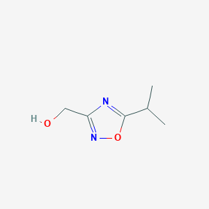 (5-Isopropyl-1,2,4-oxadiazol-3-yl)methanol