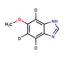 5-Methoxybenzimidazole-4,6,7-d3