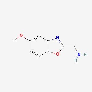 (5-Methoxybenzoxazol-2-yl)methylamine