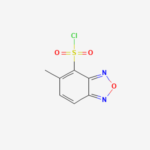 5-Methyl-2,1,3-benzoxadiazole-4-sulfonyl chloride