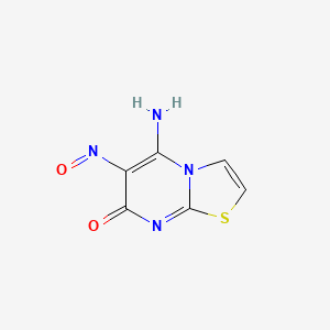 5-amino-6-nitroso-7H-[1,3]thiazolo[3,2-a]pyrimidin-7-one