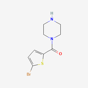 (5-bromo-2-thienyl)(piperazino)methanone