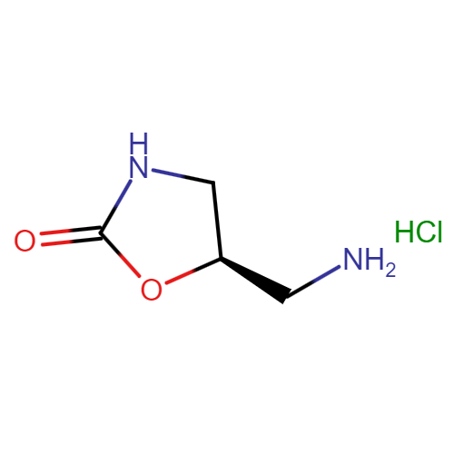 (5R)​-​5-​(aminomethyl)​-​1,​3-​oxazolidin-​2-​one hydrochloride