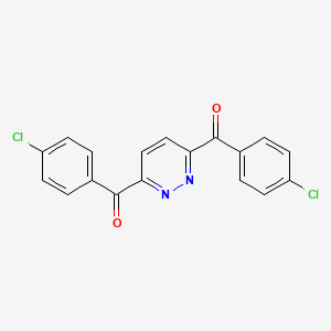 [6-(4-chlorobenzoyl)-3-pyridazinyl](4-chlorophenyl)methanone