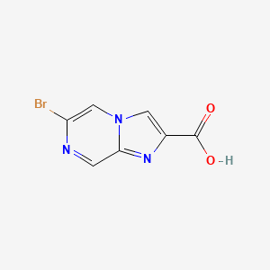 6-Bromoimidazo[1,2-a]pyrazine-2-carboxylic acid