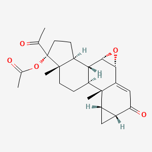 6-Deschloro-6,7-epoxy Cyproterone Acetate