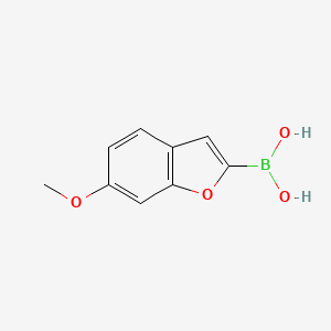 (6-Methoxybenzo[b]furan-2-yl)boronic Acid