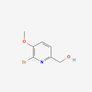 (6-bromo-5-methoxy-2-pyridinyl)methanol