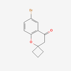 6-bromospiro[chromane-2,1'-cyclobutan]-4-one