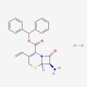 (6R,7R)-7-Amino-3-ethenyl-8-oxo-5-thia-1-azabicyclo[4.2.0]oct-2-ene-2-carboxylic Acid Diphenylmethyl