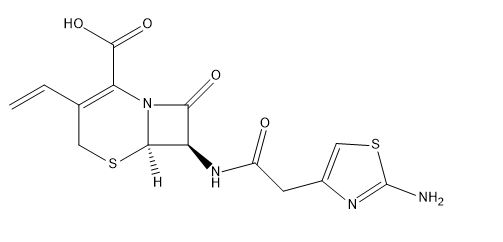 (6R-trans)-7-[[(2-Amino-4-thiazolyl)acetyl]amino]-3-ethenyl-8-oxo-5-thia-1-azabicyclo[4.2.0]oct-2-en