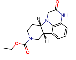 (6bR,10aS)-ethyl 2-oxo-2,3,6b,7,10,10a-hexahydro-1H-pyrido[3',4':4,5]pyrrolo[1,2,3-de]quinoxaline-8(