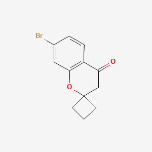 7-bromospiro[chromane-2,1'-cyclobutan]-4-one