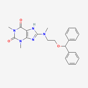 8-[2-(Diphenylmethoxy)-N-methylethylamino]-1,3-dimethylxanthine