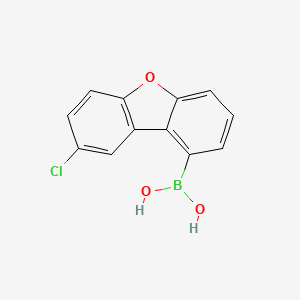 (8-chlorodibenzo[b,d]furan-1-yl)boronic acid