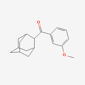 (Adamantan-2-yl) (3-methoxyphenyl)methanone