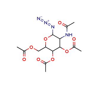 Azido 2-Acetamido-2-deoxy-3,4,6-tri-O-acetyl-β-D-galactopyranosyl