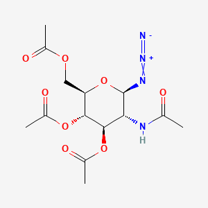 Azido 2-Acetamido-2-deoxy-3,4,6-tri-O-acetyl-Bet-α-D-Glucopyranoside