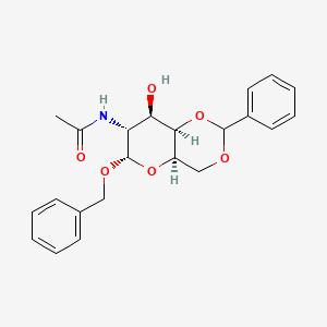 Benzyl 2-Acetamido-2-deoxy-4,6-O-benzylidene-α-D-galactopyranoside