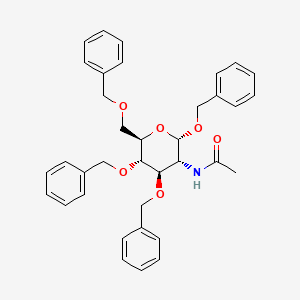 Benzyl 2-Acetamido-3,4,6-tri-O-benzyl-2-deoxy-α-D-glucopyranoside