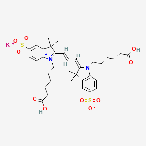 Cyanine 3 Bihexanoic Acid Dye, Potassium Salt