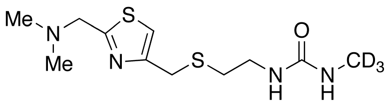 Des(N’-methyl-2-nitro-1,1-ethenediamino) N’-Methylureido Nizatidine-d3